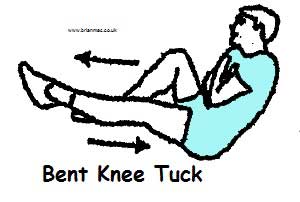 Bent knee tuck